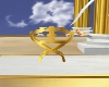 {SK} Gold Greek Chair