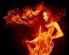 Woman Of Fire Art