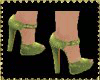 [YEY]shoes heels green