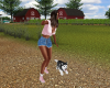 SC FrizbeeToss Husky Pup