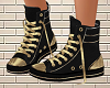 Black+Gold Sneakers