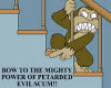 Pretard evil Monkey