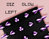 !!D Glow Spike Purple L