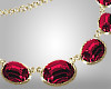 Mari Necklace~Red