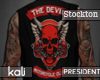 Devil vest Stockton Pres