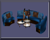 xRx Blue Brown Sofa