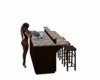 Darkwood  Kitchen Island