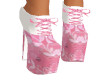 Pink Mary Janes Heels