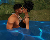 Swimming Kiss Animated
