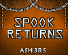The Spook Returns