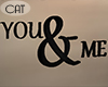 City You and Me Sign