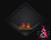 Black Steel Fireplace