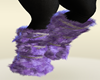 LUXX lpurple  fur boots