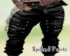 Lx Spiked Black Pants