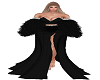 🅟 viva black gown+fur