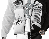 Black White Hoodie