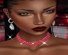 Zoe: Necklace red star