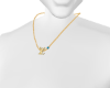 V - Blue LV Necklace