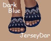Flats Dark Blue Denim