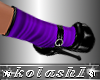 K*Shoes B.Purple Socks