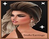 AL/F Snake Earrings