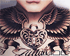 ▲ Winged Heart Tat