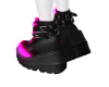 Purple Goth Boots