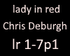 Chris DeBurgh lady red 1
