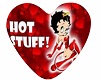 Betty Boop kissing pose
