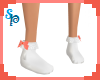 [S] White Red Socks