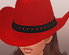 B. RED COWGIRL HAT