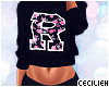 ! floral R sweater