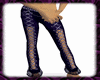 (AA)purple lace pants