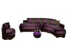 purple and lilac sofa st