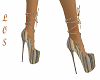 Cute Multi Brown Heels