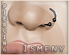 [Is] Nose Black Piercing
