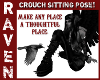 CROUCH SITTING POSE