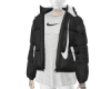 Jacket NK White gray