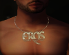 EROS name necklace