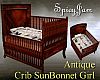 Antique Crib Sunbonnet 