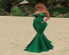 Green Prego Fall Gown