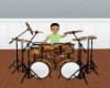 Animated Drum Set