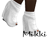 MK - White Open Toed 