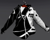 NK Coat Black/White M