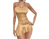 1TD Party Dress Gold