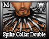 *M3M* Spike Collar Doubl