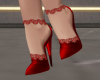 Amour Red Pumps