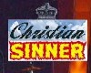 Christian Sinner Sticker