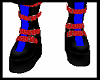 Red Blue Boots