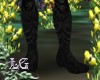 Elven Rgr Boots~Charcoal